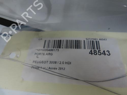 Used Left rear door PEUGEOT 3008 I MPV (0U_) 2.0 HDi 150 / BlueHDi 150 (150 hp) 28831885