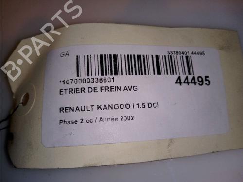 Used Left front brake caliper RENAULT KANGOO Express (FC0/1_) 1.5 dCi (FC08, FC09) (82 hp) 23174119