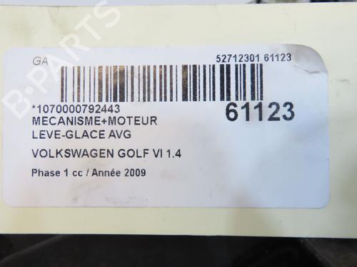 Front left window mechanism VW GOLF VI (5K1) 1.4 TSI | BP38341674C22 - Image 5