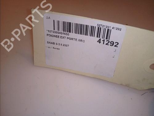 Rear left exterior door handle SAAB 9-3 (YS3F, E79, D79, D75) 1,8t | BP14951646C130 