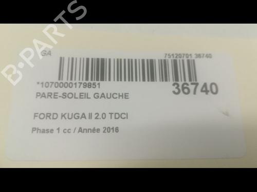Left sun visor FORD KUGA II (DM2) 2.0 TDCi | BP9602617I1 - Image 3