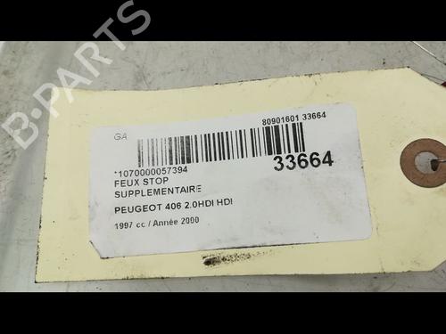 Used Third brake light PEUGEOT 406 (8B) 2.0 HDI 110 (109 hp) 9594662