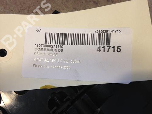Climate control SEAT ALTEA (5P1) 1.9 TDI | BP9612674I5 