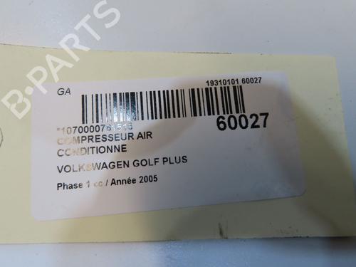 AC compressor VW GOLF PLUS V (5M1, 521) 1.9 TDI | BP38788221M34 - Image 6