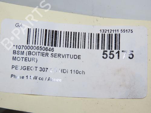 Fuse box PEUGEOT 307 Break (3E) 2.0 HDI 110 | BP36493351E1 - Image 6