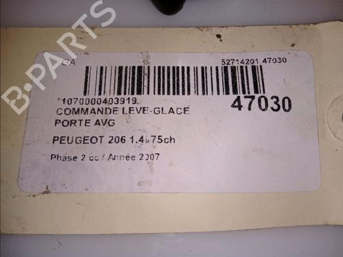 Left front window switch PEUGEOT 206 Hatchback (2A/C) 1.4 i | BP11832933I27