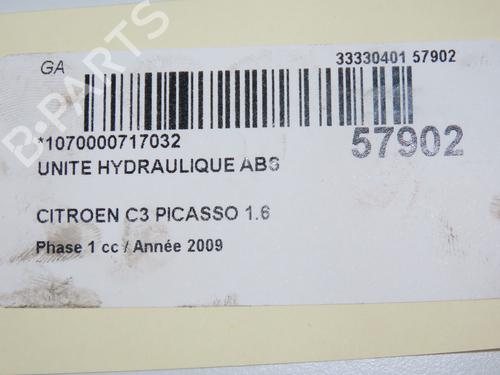 ABS pump CITROËN C3 Picasso (SH_) 1.6 HDi | BP33032132M43 - Image 7