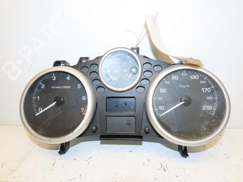 Used Instrument cluster PEUGEOT 207 (WA_, WC_) 1.4 (73 hp) 17315660