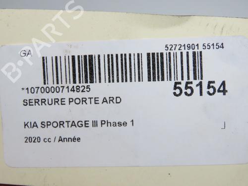 Used Rear right lock Rear right lock KIA SPORTAGE IV (QL, QLE) 1.6 CRDi Eco-Dynamics+ (136 hp) 34609420 34609420