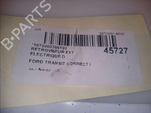 Right mirror FORD TRANSIT CONNECT (P65_, P70_, P80_) 1.8 TDCi | BP15742364C27 