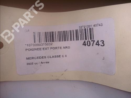 Rear left exterior door handle MERCEDES-BENZ C-CLASS (W203) C 200 Kompressor (203.045) | BP11103226C130 