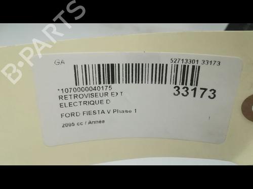Used Right mirror Right mirror FORD FIESTA V (JH_, JD_) 1.6 16V (100 hp) 9596450 9596450