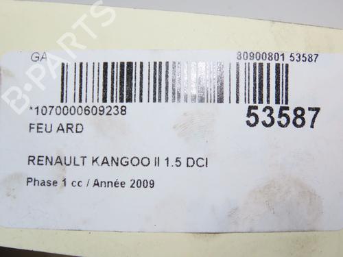 Used Right taillight RENAULT KANGOO / GRAND KANGOO II (KW0/1_) 1.5 dCi (KW0C, KW2C, KW4C) (106 hp) 28832699