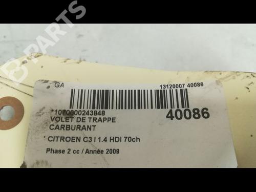 Fuel flap CITROËN C3 I (FC_, FN_) 1.4 HDi | BP9609057C131 