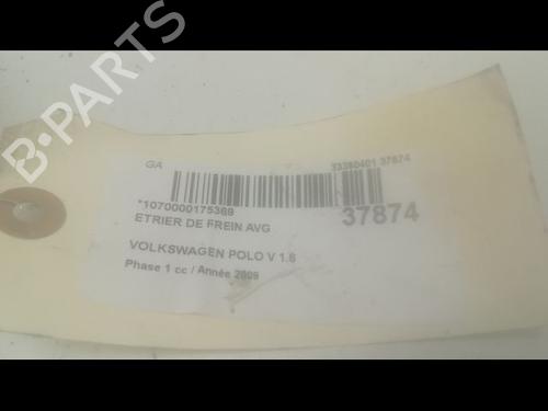 Used Left front brake caliper VW POLO V (6R1, 6C1) 1.6 TDI (90 hp) 14878216