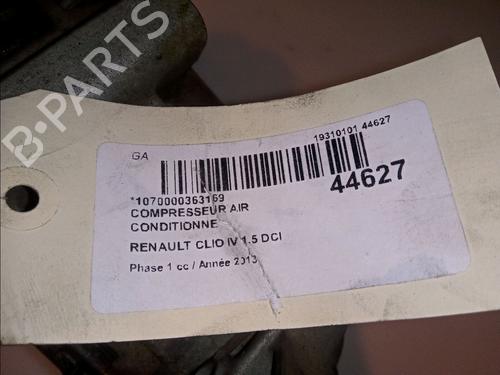 AC-Kompressor RENAULT CLIO IV (BH_) 1.5 dCi 90 (90 hp) 11099455