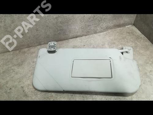 Used Right sun visor FORD FIESTA VI (CB1, CCN) 1.6 TDCi (95 hp) 9610624