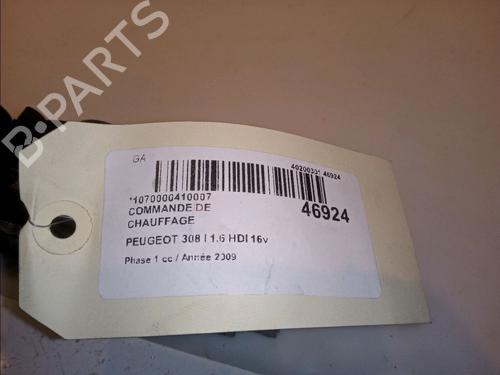 Climate control PEUGEOT 308 I (4A_, 4C_) 1.6 HDi | BP13214006I5 