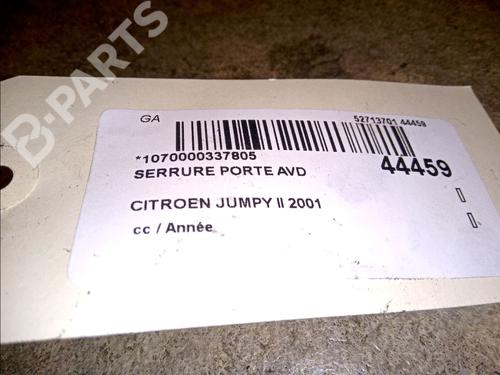 Front right lock PEUGEOT EXPERT Van (222) 1.9 D 70 | BP9821747C97 