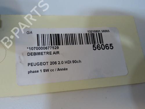 Mass air flow sensor PEUGEOT 206 SW (2E/K) 2.0 HDi | BP33680973M95 - Image 5