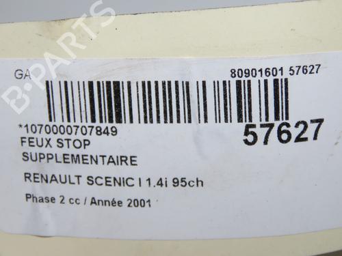 Used Third brake light Third brake light RENAULT SCÉNIC I MPV (JA0/1_, FA0_) 1.4 16V (JA0D, JA1H, Ja0W, JA10) (95 hp) 33561906 33561906
