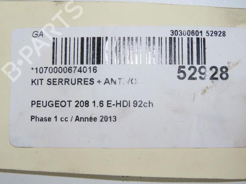 Used Electronic module PEUGEOT 208 I (CA_, CC_) 1.6 HDi (92 hp) 32037923