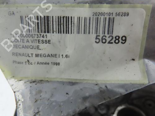 Getriebe für RENAULT MEGANE I Coach (DA0/1_) 1.6 e (DA0F) (90 hp) 31302703