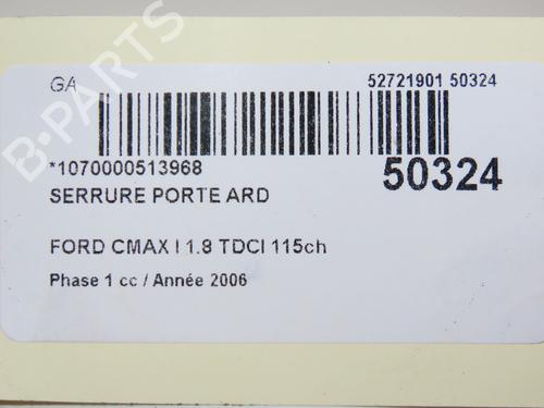 Rear right lock FORD FOCUS C-MAX (DM2) 1.8 TDCi | BP18953703C99 