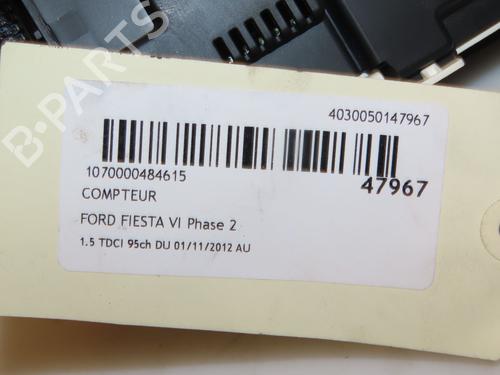 Instrument cluster FORD FIESTA VI (CB1, CCN) 1.6 TDCi | BP16688211C47 