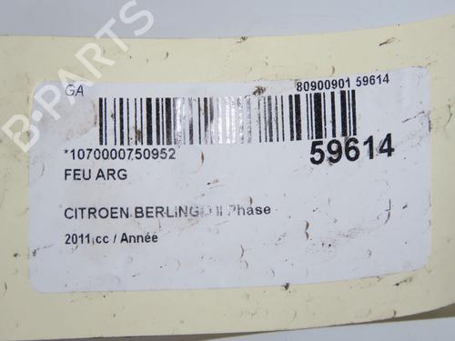 Left taillight CITROËN BERLINGO Box Body/MPV (B9) 1.6 HDi 90 16V | BP36682396C34  - Image 5