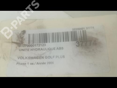 ABS pump VW GOLF PLUS V (5M1, 521) 1.9 TDI | BP9602043M43 