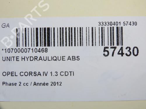 ABS pump OPEL CORSA D (S07) 1.3 CDTI (L08, L68) | BP36395807M43  - Image 8