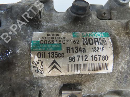 Used AC compressor PEUGEOT 3008 I MPV (0U_) 1.6 HDi (112 hp) 31056220