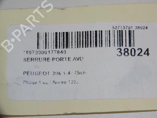 Used Front right lock Front right lock PEUGEOT 306 Hatchback (7A, 7C, N3, N5) 1.4 (75 hp) 9602446 9602446