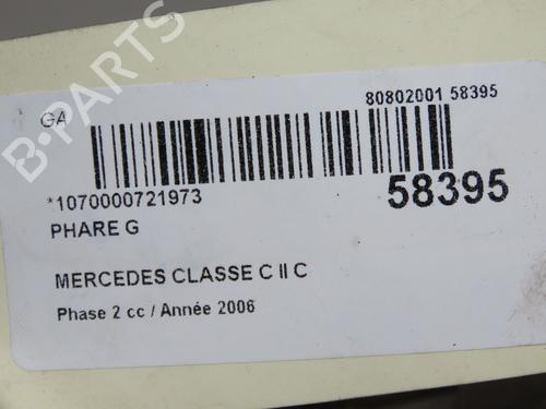 Left headlight MERCEDES-BENZ C-CLASS (W203) C 220 CDI (203.008) | BP36367728C28 - Image 5