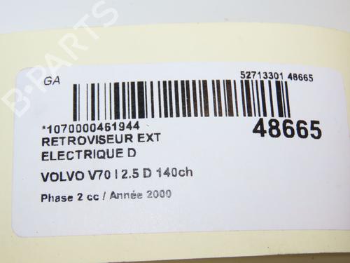 Right mirror VOLVO V70 II (285) 2.5 TDI | BP18148763C27 