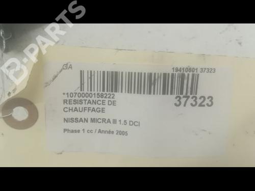 Heater resistor NISSAN MICRA III (K12) 1.5 dCi | BP11677167M108 