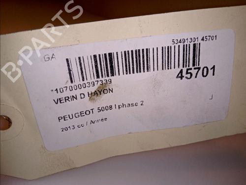 Used Tailgate lift support PEUGEOT 5008 (0U_, 0E_) 1.6 HDi (114 hp) 14880188