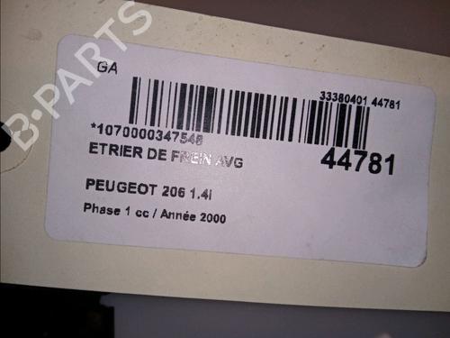 left-front-brake-caliper-peugeot-206-hatchback-2ac-14-i-4400j2-1998-1999-2000-2001-2002-2003-2004-2005-2006-2007-2008-2009-2010-2011-2012-14878509 main image