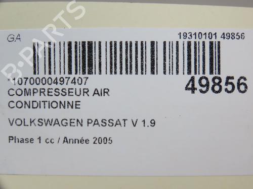 Used AC compressor VW PASSAT B6 (3C2) 1.9 TDI (105 hp) 29215993