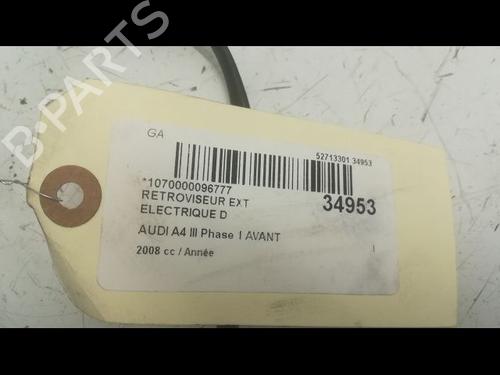 Right mirror AUDI A4 B7 Avant (8ED) 1.9 TDI | BP14879128C27 