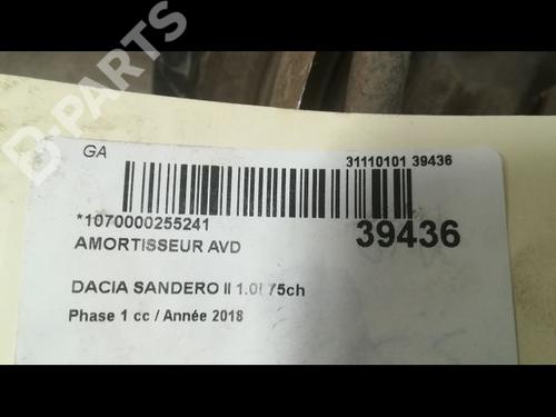 Right front shock absorber DACIA SANDERO II 1.0 SCe 75 (B8JC, B8JD) | BP9610322M17 