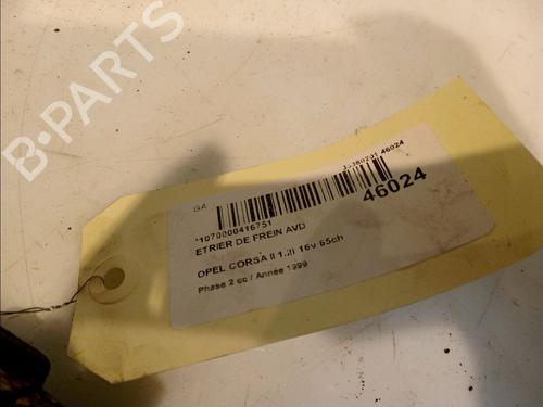 Right front brake caliper OPEL CORSA B (S93) 1.2 i 16V (F08, F68, M68) | BP23173957M104 