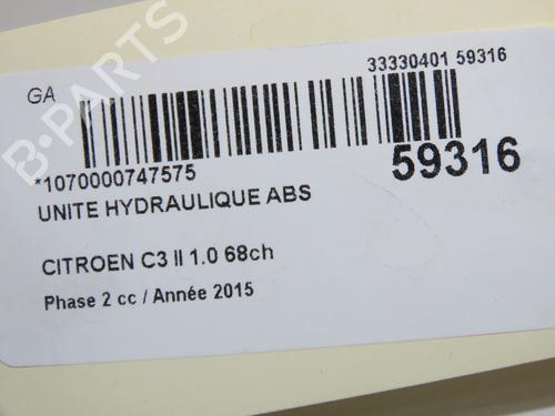 ABS pump CITROËN JUMPY II Van 1.6 HDi 90 16V | BP36494085M43 - Image 9