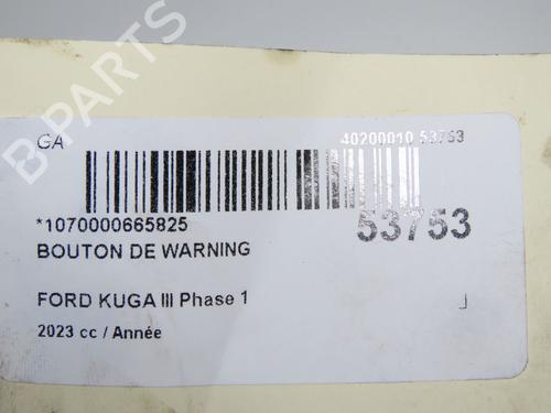 Used Warning switch Warning switch FORD KUGA III (DFK) 2.5 Hybrid Flex (190 hp) 33998789 33998789