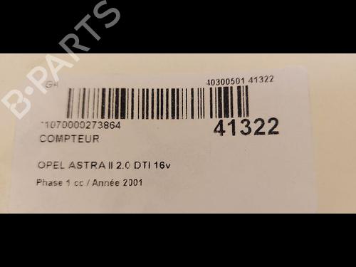 instrument-cluster-opel-astra-g-hatchback-t98-20-dti-16v-f08-f48-9193336-1998-1999-2000-2001-2002-2003-2004-2005-2006-2007-2008-2009-9613112 main image