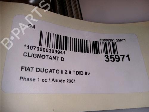Used Right front indicator Right front indicator FIAT DUCATO Platform/Chassis (230_) 2.8 TDI (122 hp) 23177548 23177548