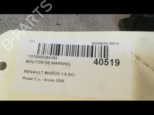 Warning RENAULT MODUS / GRAND MODUS (F/JP0_) 1.5 dCi (FP0F, JP0F) (86 hp) 9611907