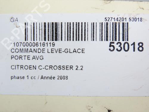 Left front window switch CITROËN C-CROSSER (VU_, VV_) 2.2 HDi | BP31120885I27 - Image 6