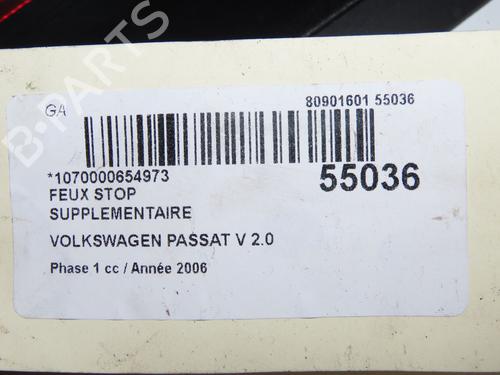 Third brake light VW PASSAT B6 (3C2) 2.0 TDI 16V | BP32511547L11 